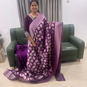 Banarasi Mashru Silk Saree