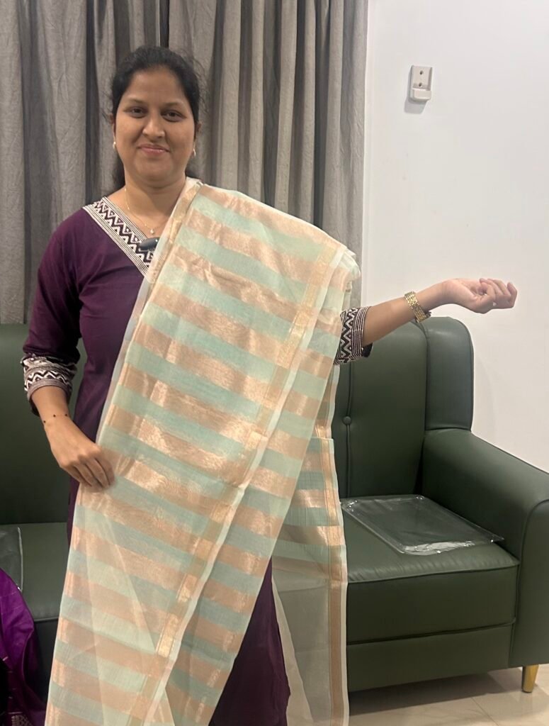 Banarasi Kora Saree