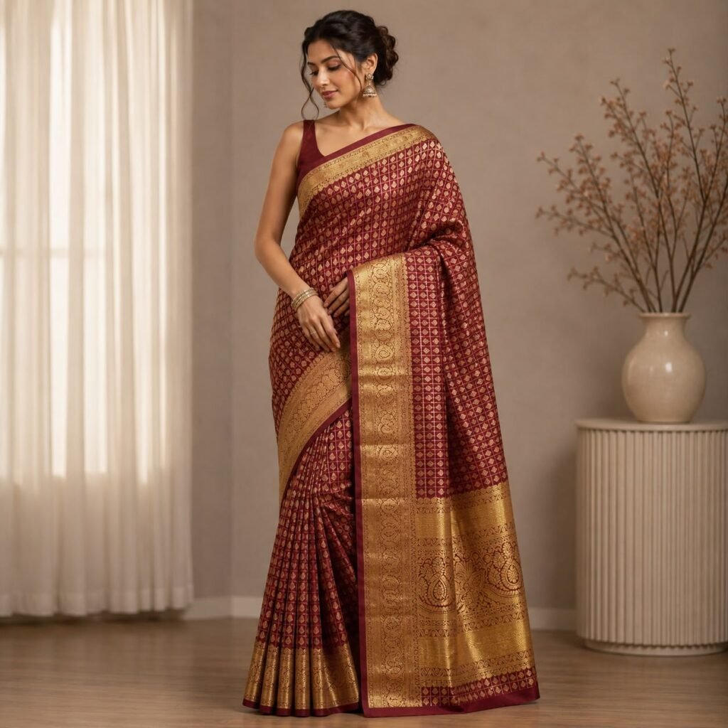 Ruby Heritage Pattu Saree