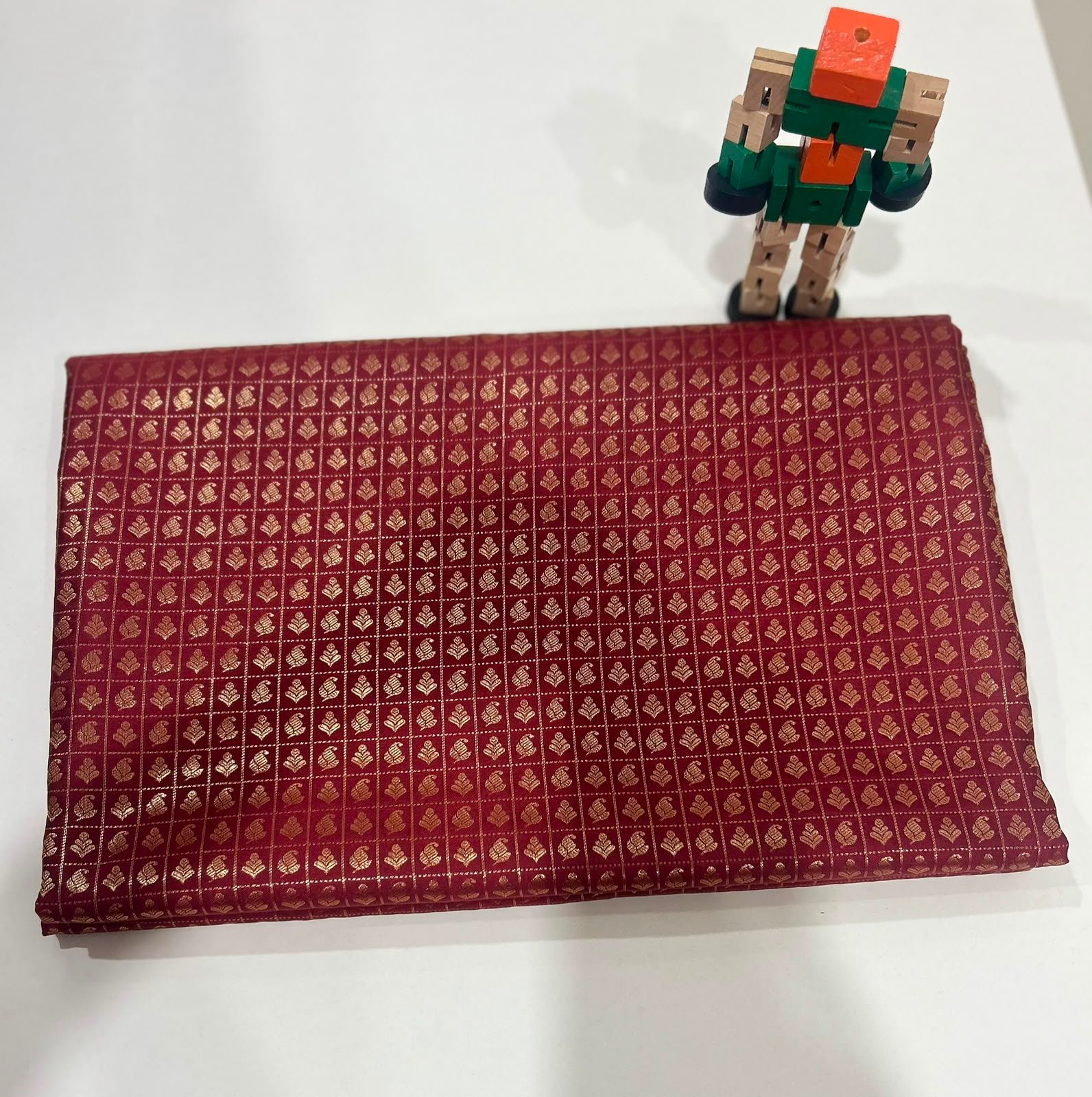 Ruby Heritage Pattu Saree - Image 3