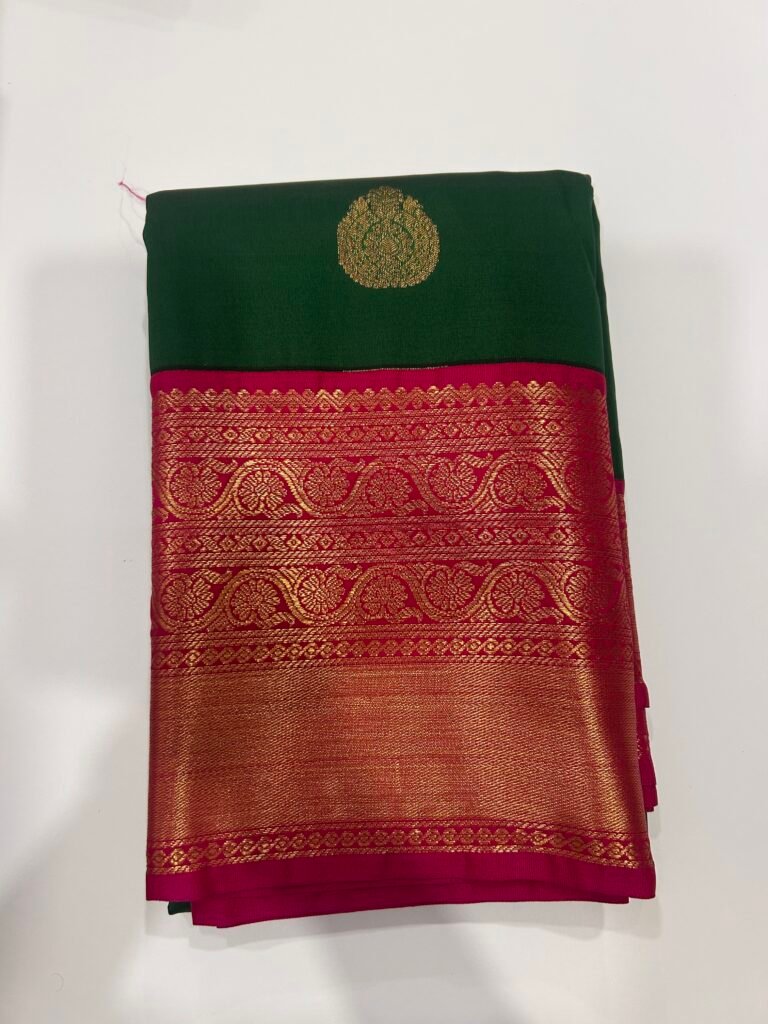 Green Semi Kanjeevaram