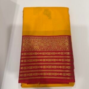 Yellow Semi Kanjeevaram