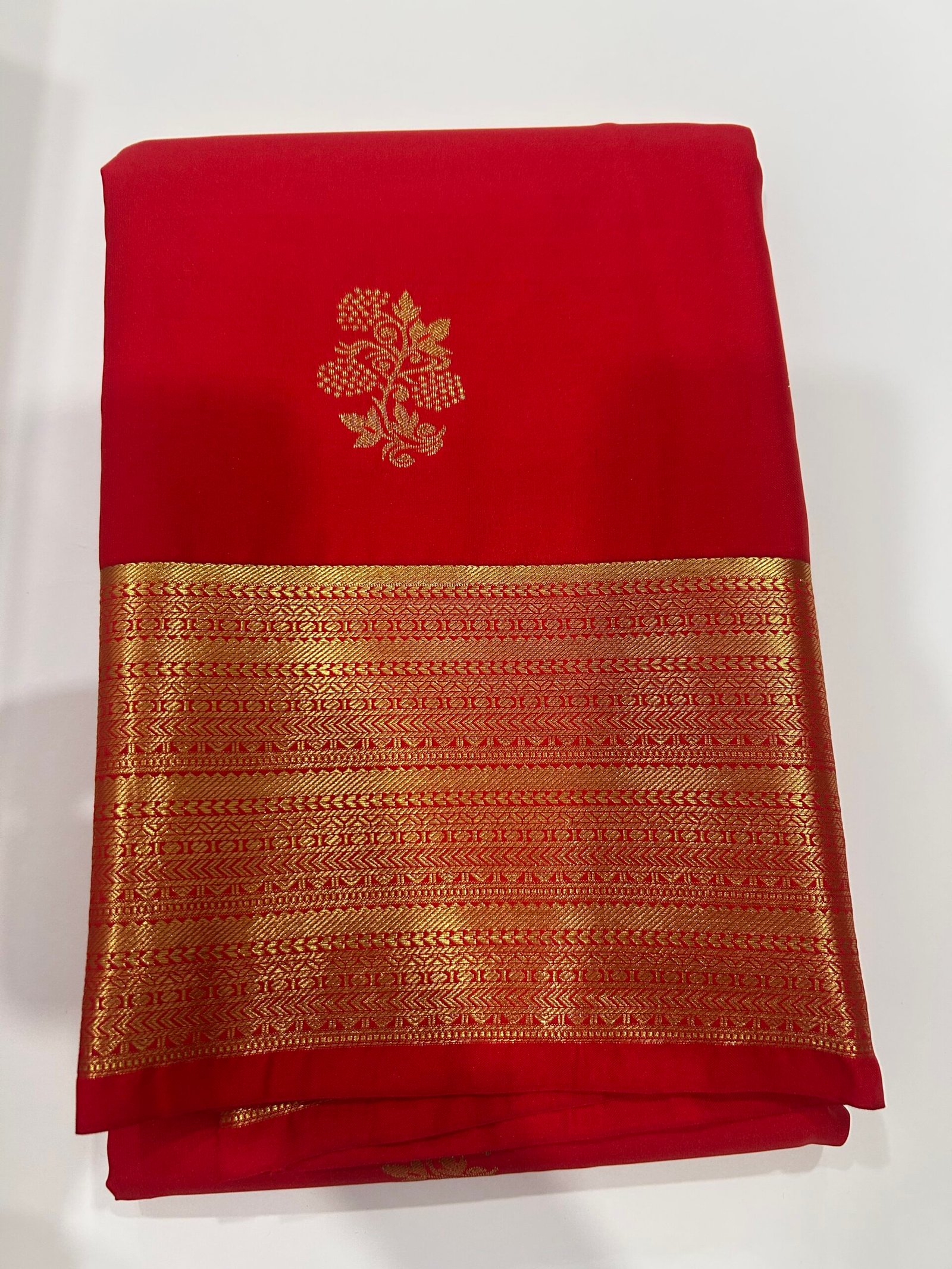 Red Semi Kanjeevaram