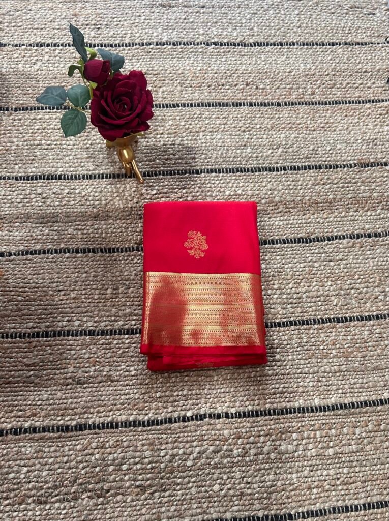 Red Semi Kanjeevaram
