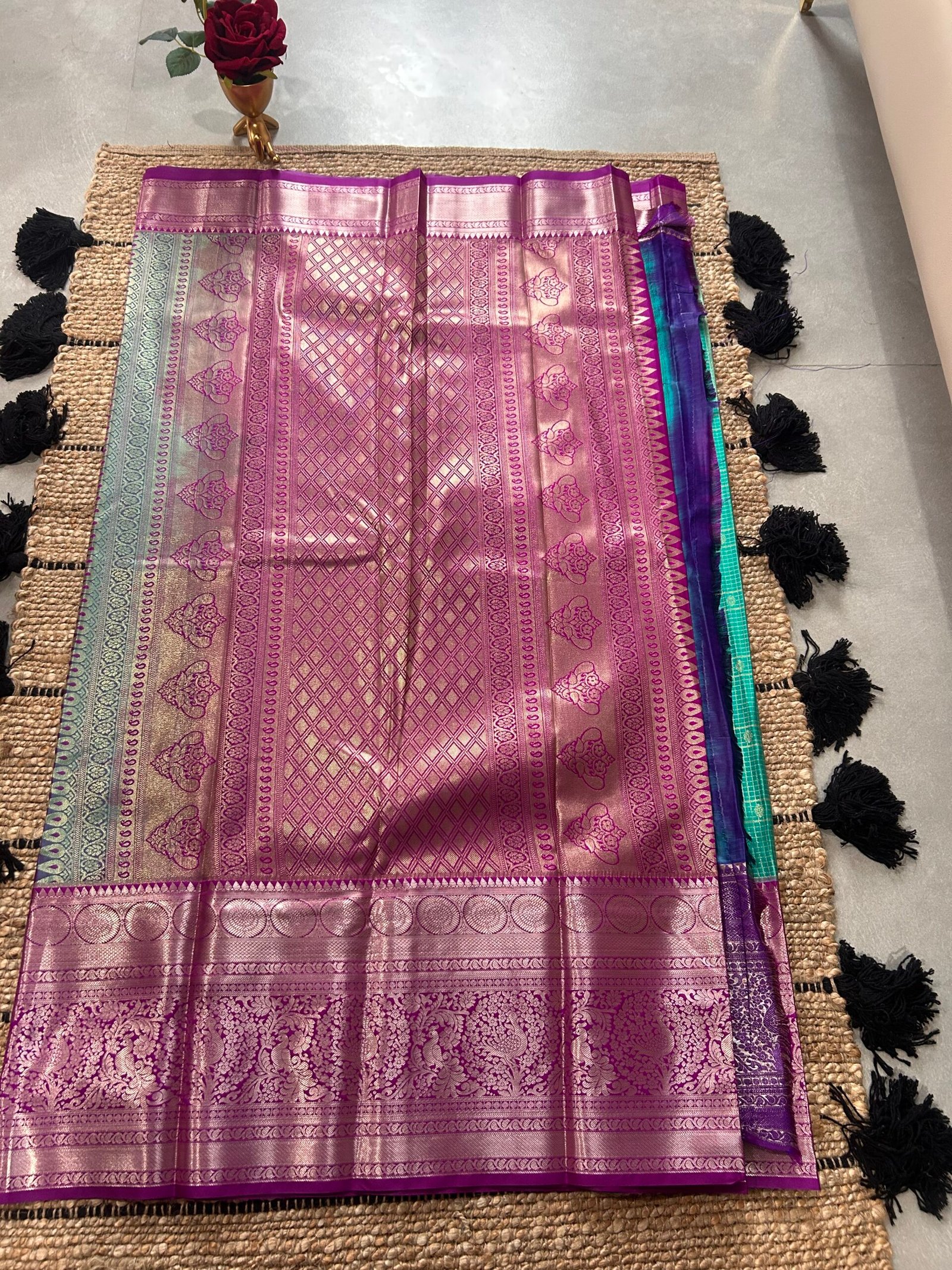 Vintage Blue and Purple - Image 3