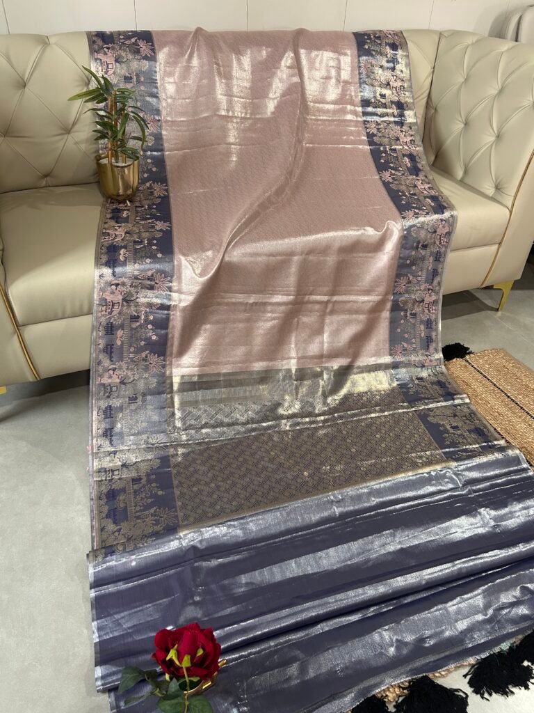 Meenakari Pattu Saree