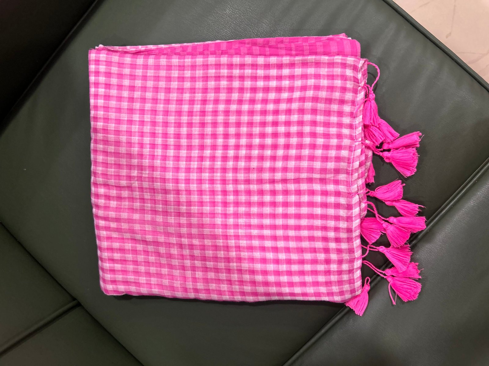 Pink Mulcotton Checks