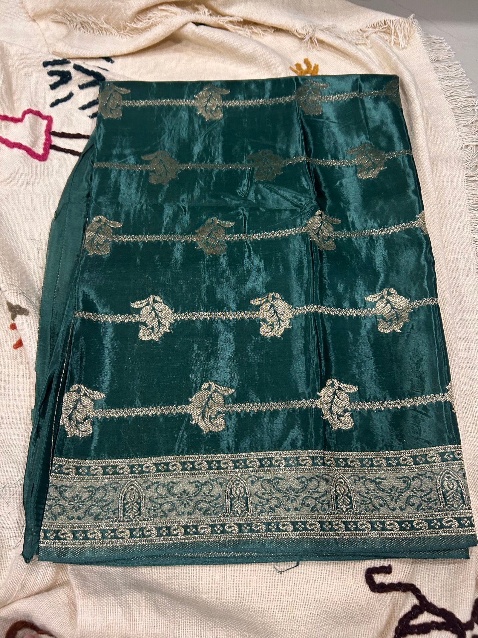 Bottle Green half and half HO Silk