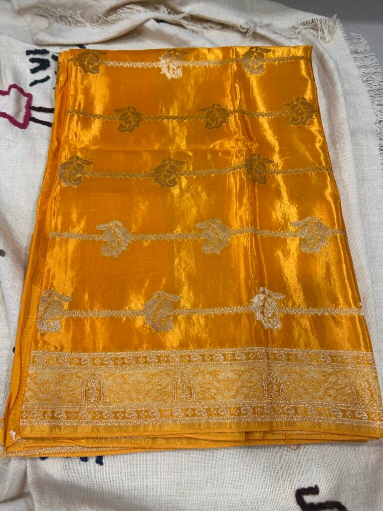 Golden Yellow half and half HO Silk
